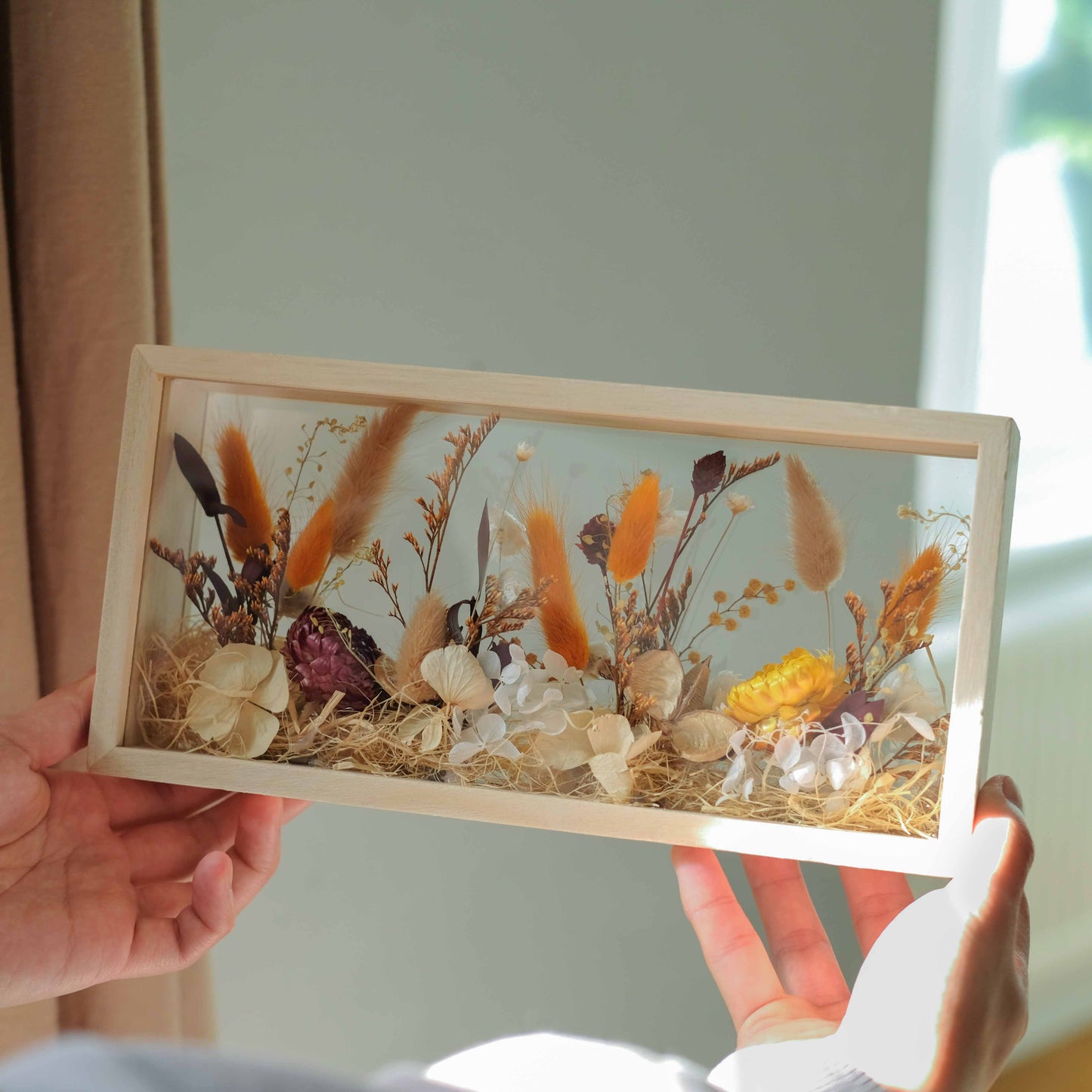 Brelora-Dried-Flower-wooden-frame-Shadow-Box-Ornament-autum
