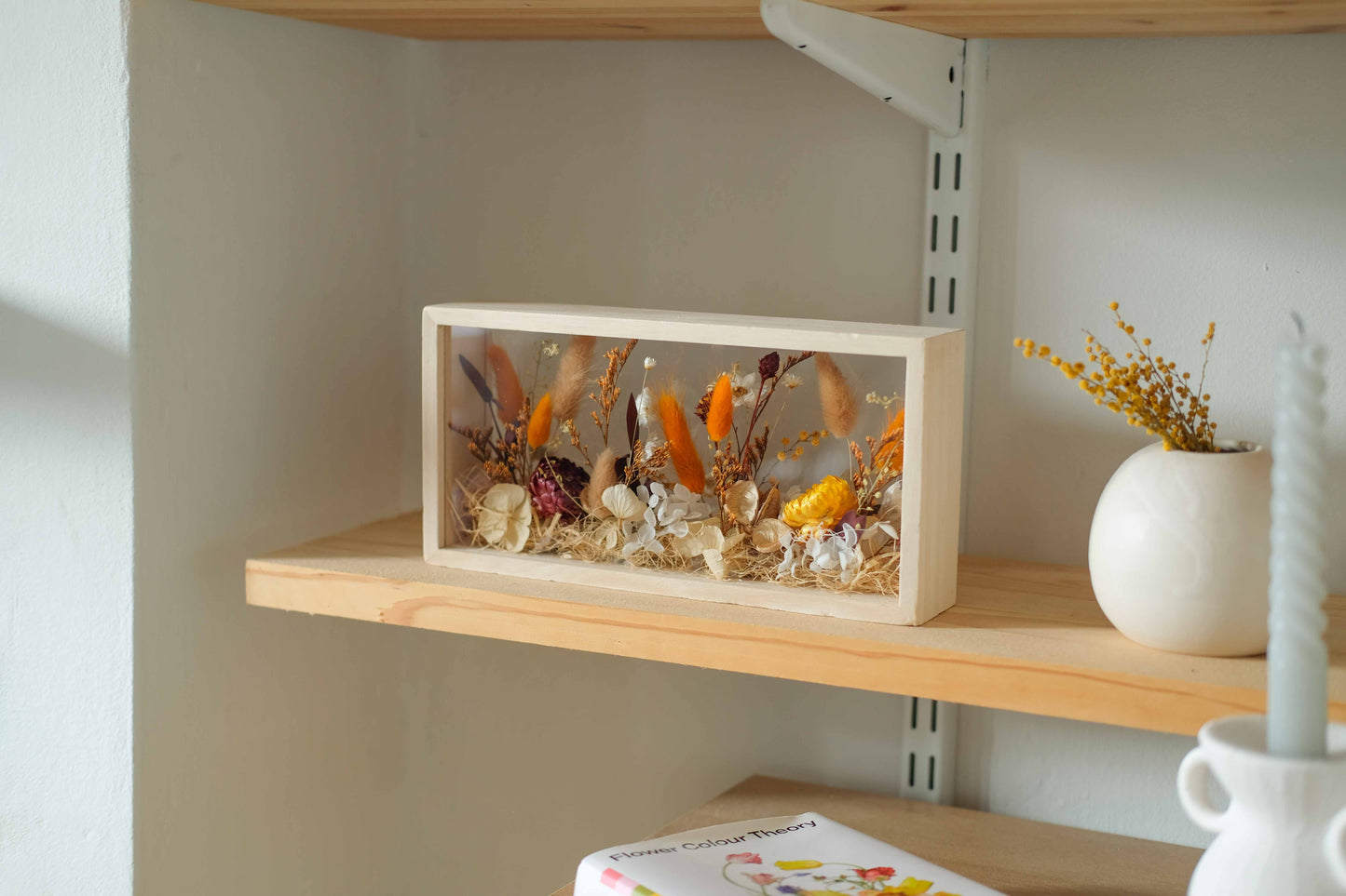 Brelora-Dried-Flower-wooden-frame-Shadow-Box-Ornament-autum