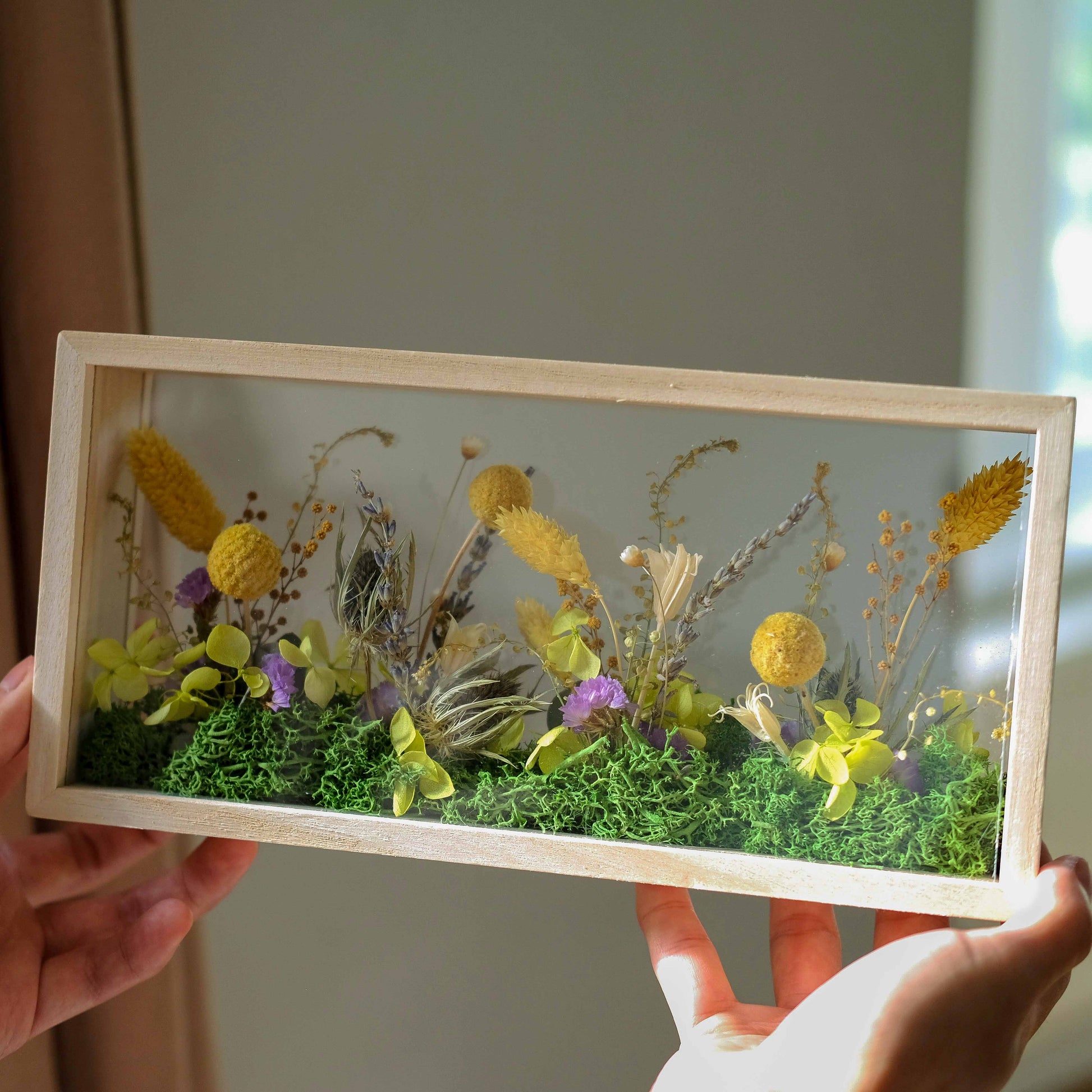 Brelora-Dried-Flower-wooden-frame-Shadow-Box-Ornament