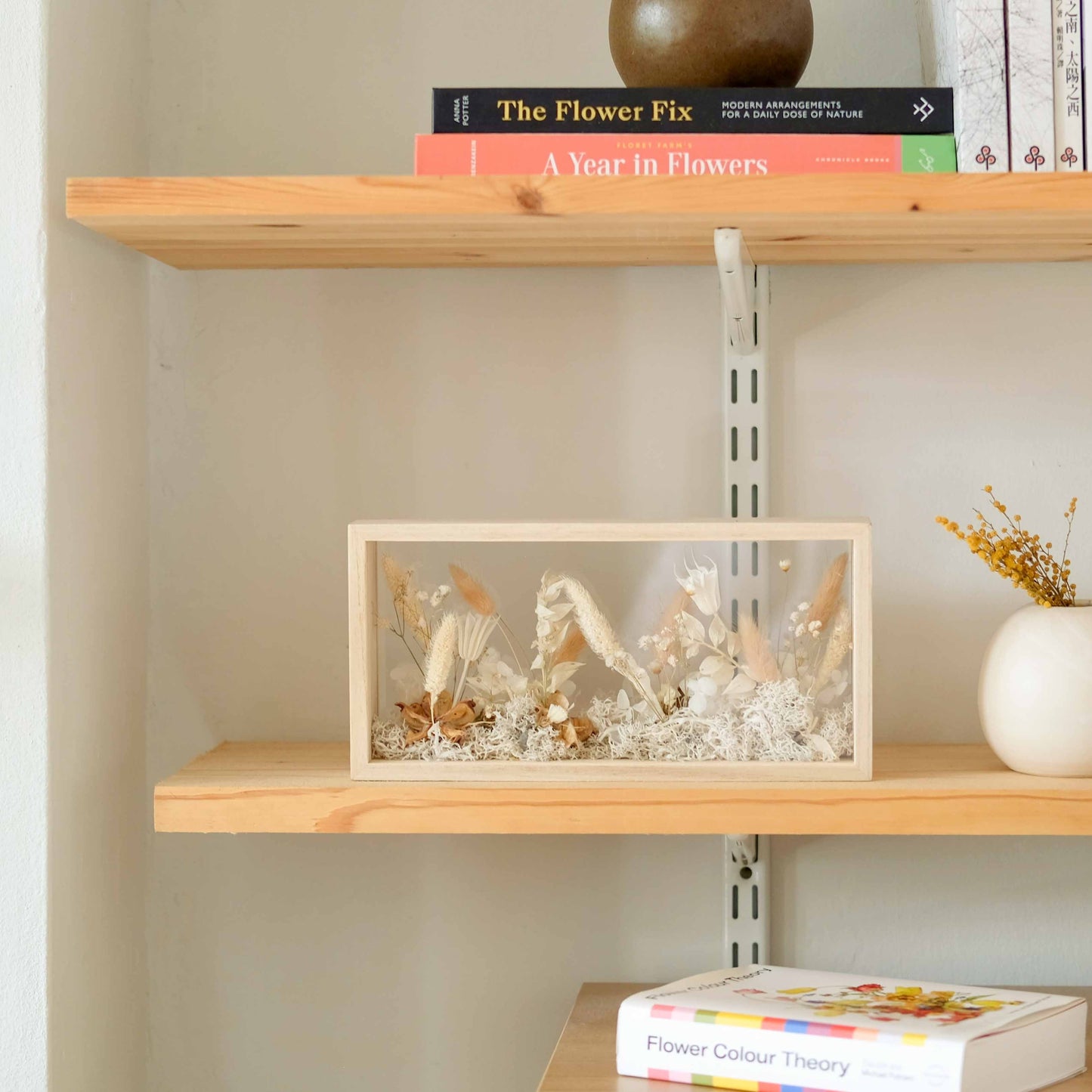 Brelora-Dried-Flower-wooden-frame-Shadow-Box-Ornament-winter